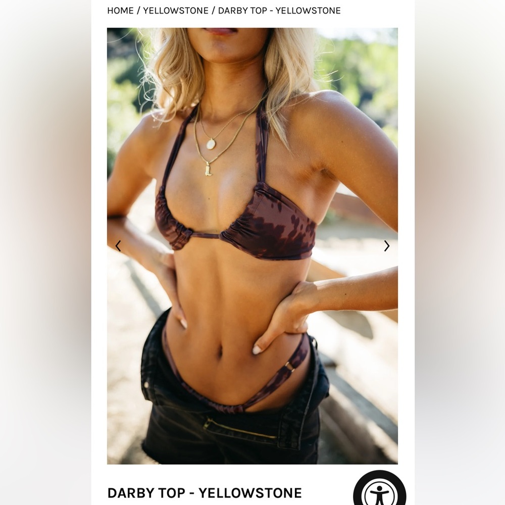 SKATIE- Darby top/ Yellowstone